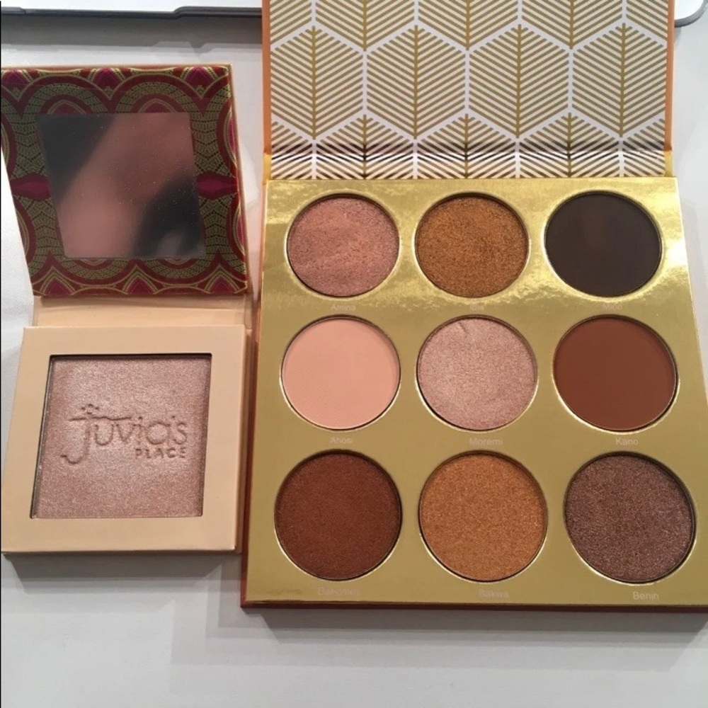 Juvias place palette & hilighter